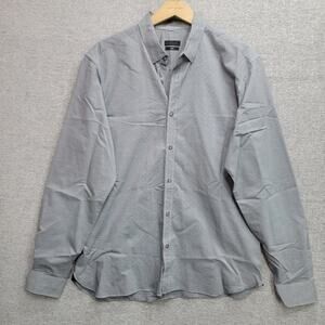 Z ZEGNA SLIM COTTON BUTTON SHIRT, SIZE 42/ 16 1/2